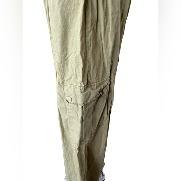 Princess Polly Olive Parachute Pants 6 - Picture 5 of 5